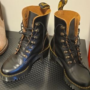 Dr. Martens Leona Platform Ankle Boots